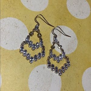 Gorgeous sparkling earrings!